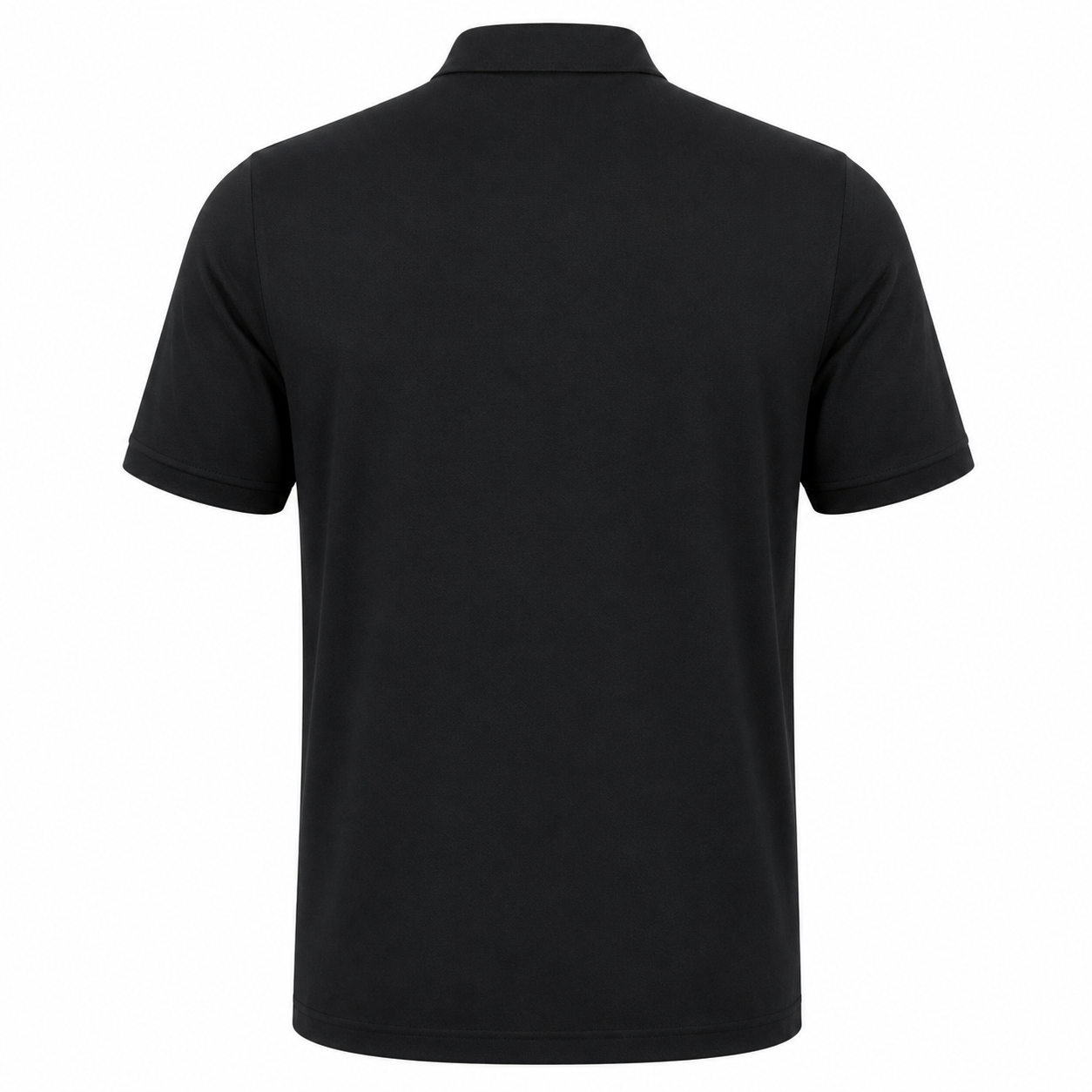 Gabicci X28 Seasonal Patterned Polo Shirt - Black
