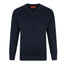 Gabicci Jumpers - K01 Classic V Neck - Navy