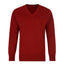 Gabicci Jumpers - K01 Classic V Neck - Red