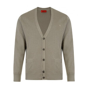 Gabicci Jumpers - K02 Classic Cardigan - Stone