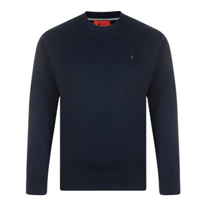 Gabicci Jumpers - K04 Classic Crew Neck - Navy