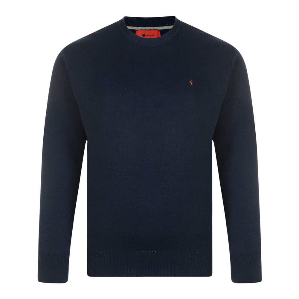 Gabicci Jumpers - K04 Classic Crew Neck - Navy