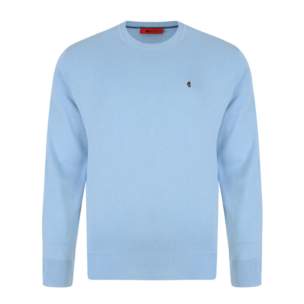 Gabicci Jumpers - K04 Classic Crew Neck - Sky