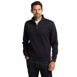 Gabicci G55 Plain Quarter Zip Sweatshirt - Navy
