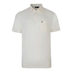 Gabicci Z05 Short Sleeved Jersey Polo Shirt - Cream