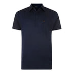 Gabicci Z05 Short Sleeved Jersey Polo Shirt - Navy