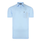 Gabicci Z05 Short Sleeved Jersey Polo Shirt - Sky