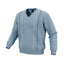 Gabicci M01 Pattern Front V Neck Jumper - Surf