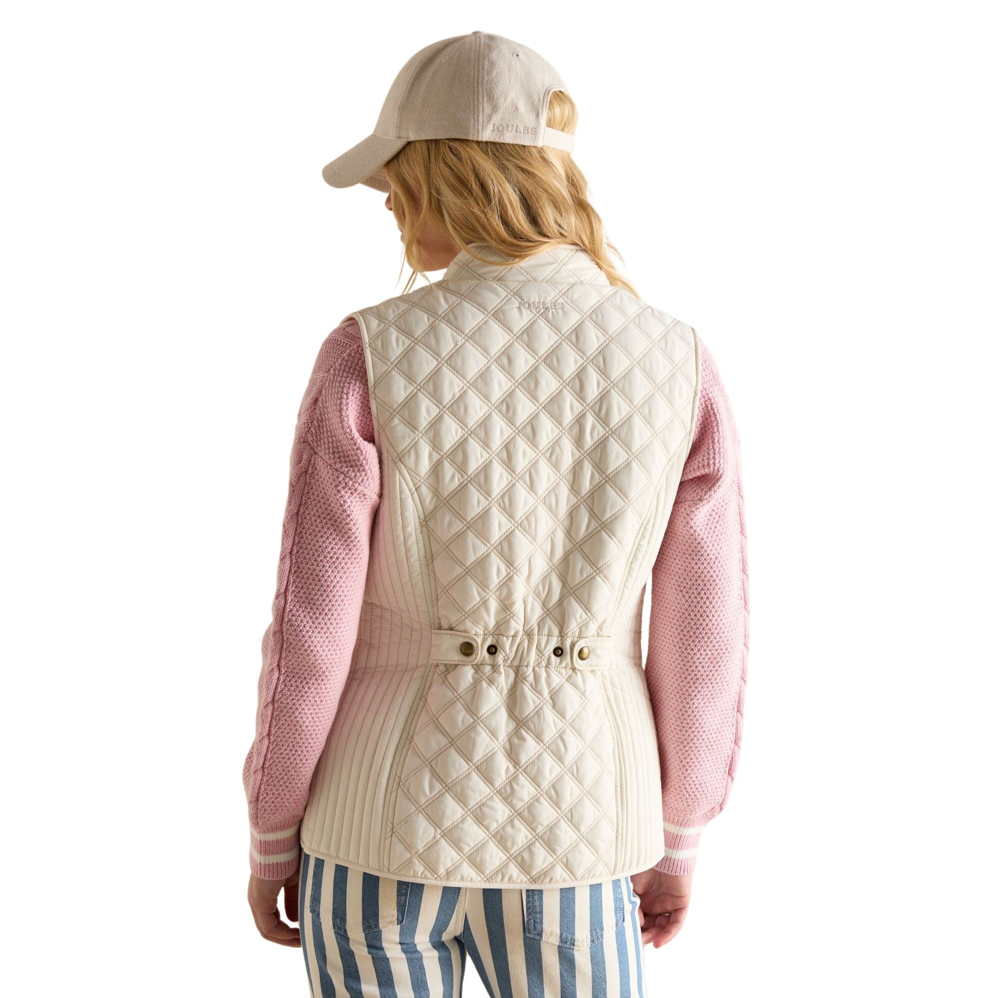 Joules Womens Minx Gilet - Cream