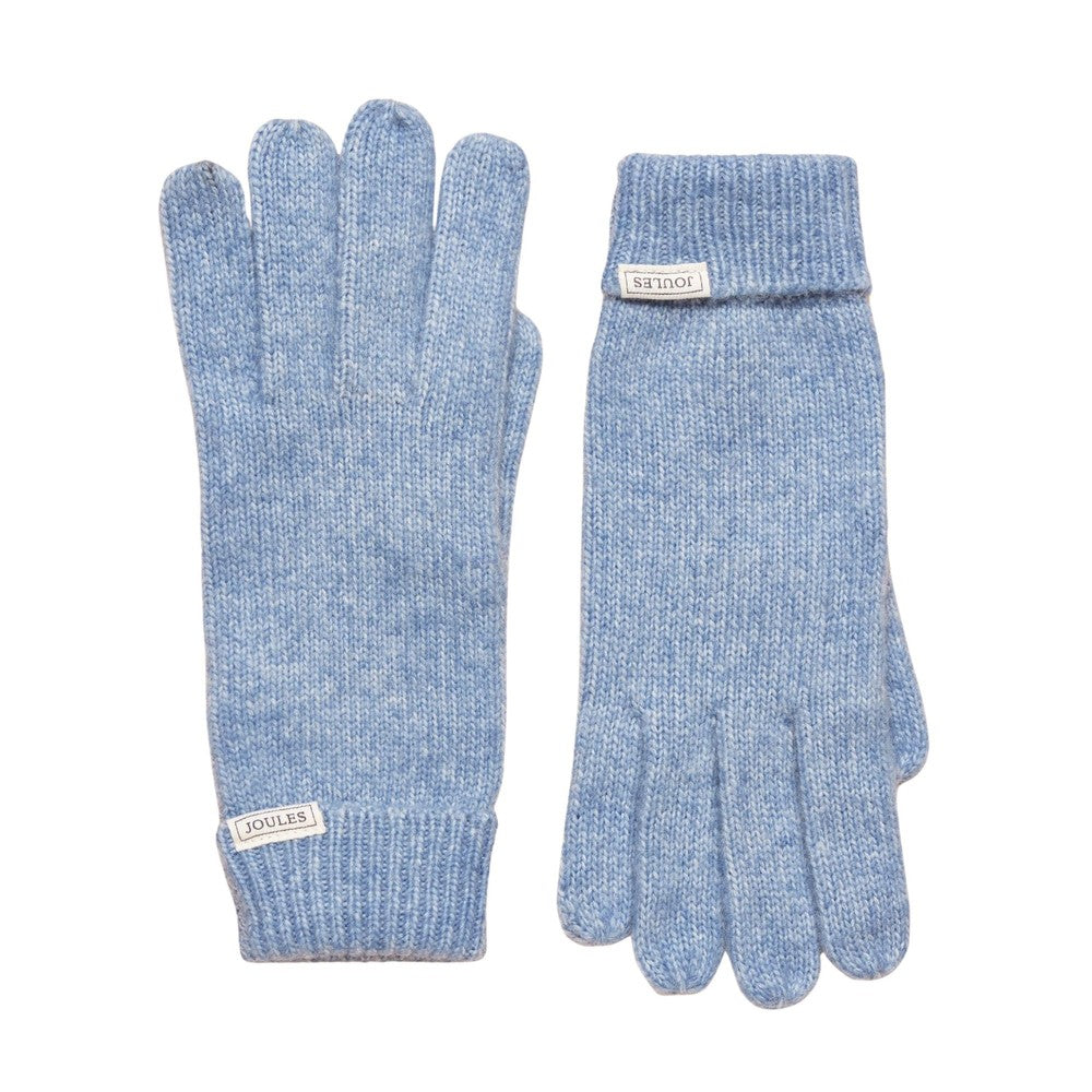 Joules Womens Rosa Gloves - Blue