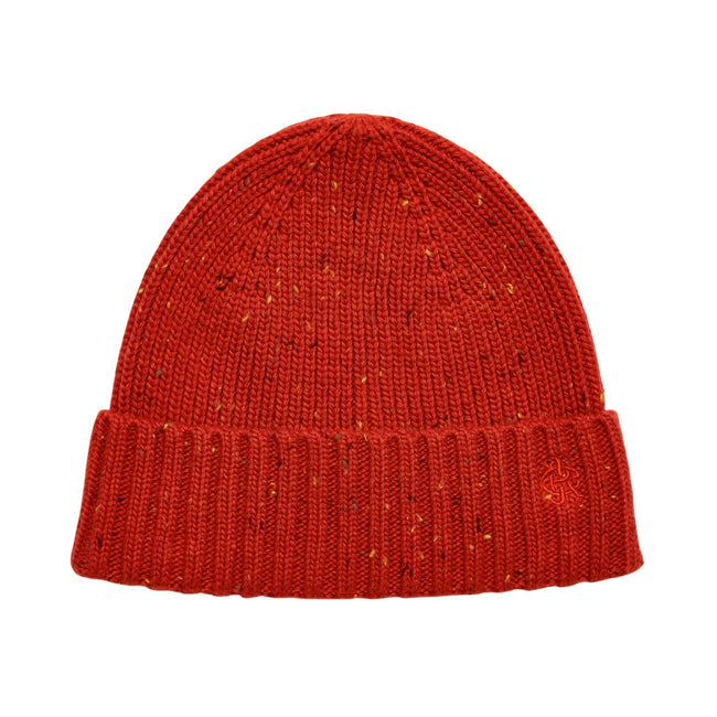 Joules Hammond Knitted Hat - Orange Hover Image