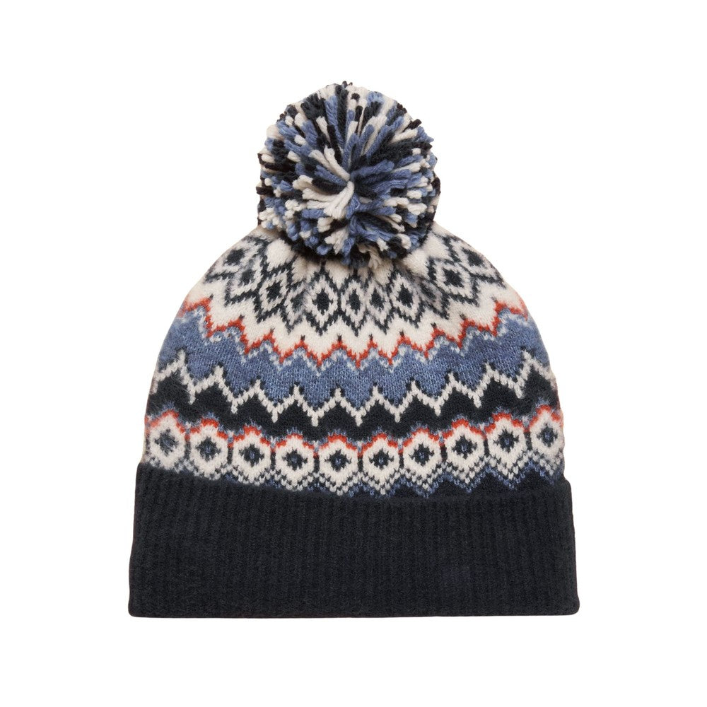 Joules Womens Kara Bobble Hat - Navy