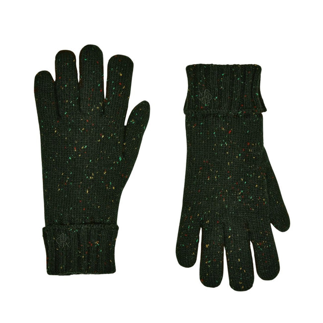 Joules Mens Hammond Gloves - Green Hover Image