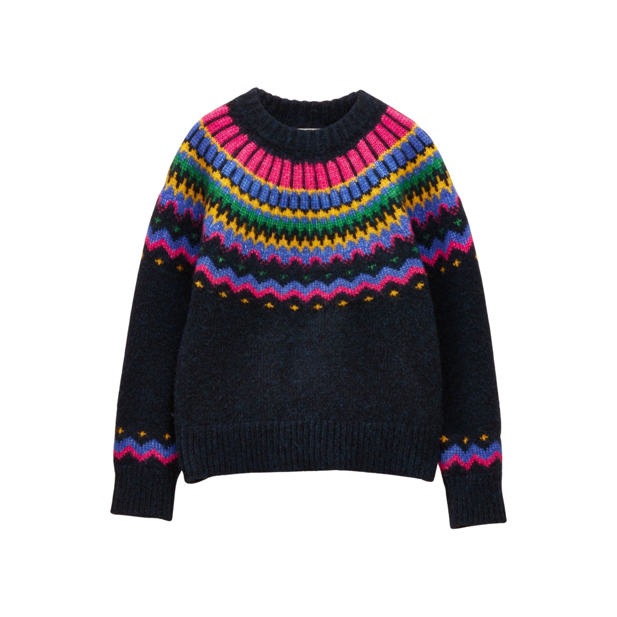 Joules Womens Charlie Knitted Sweatshirt - Navy
