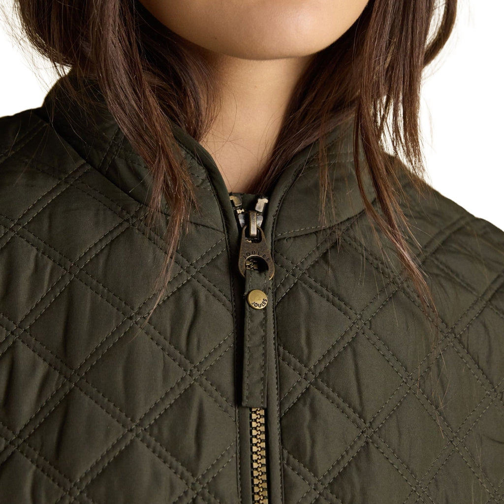 Joules Womens Minx Gilet - Rosemary Green