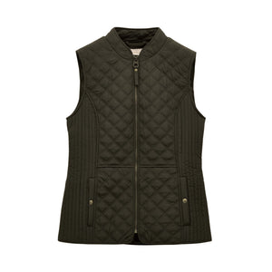 Joules Womens Minx Gilet - Rosemary Green