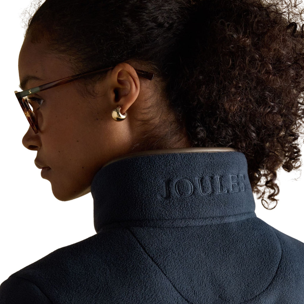 Joules Womens Heritage Full Zip Fleece - Navy