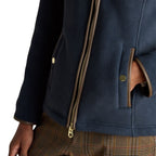 Joules Womens Heritage Full Zip Fleece - Navy