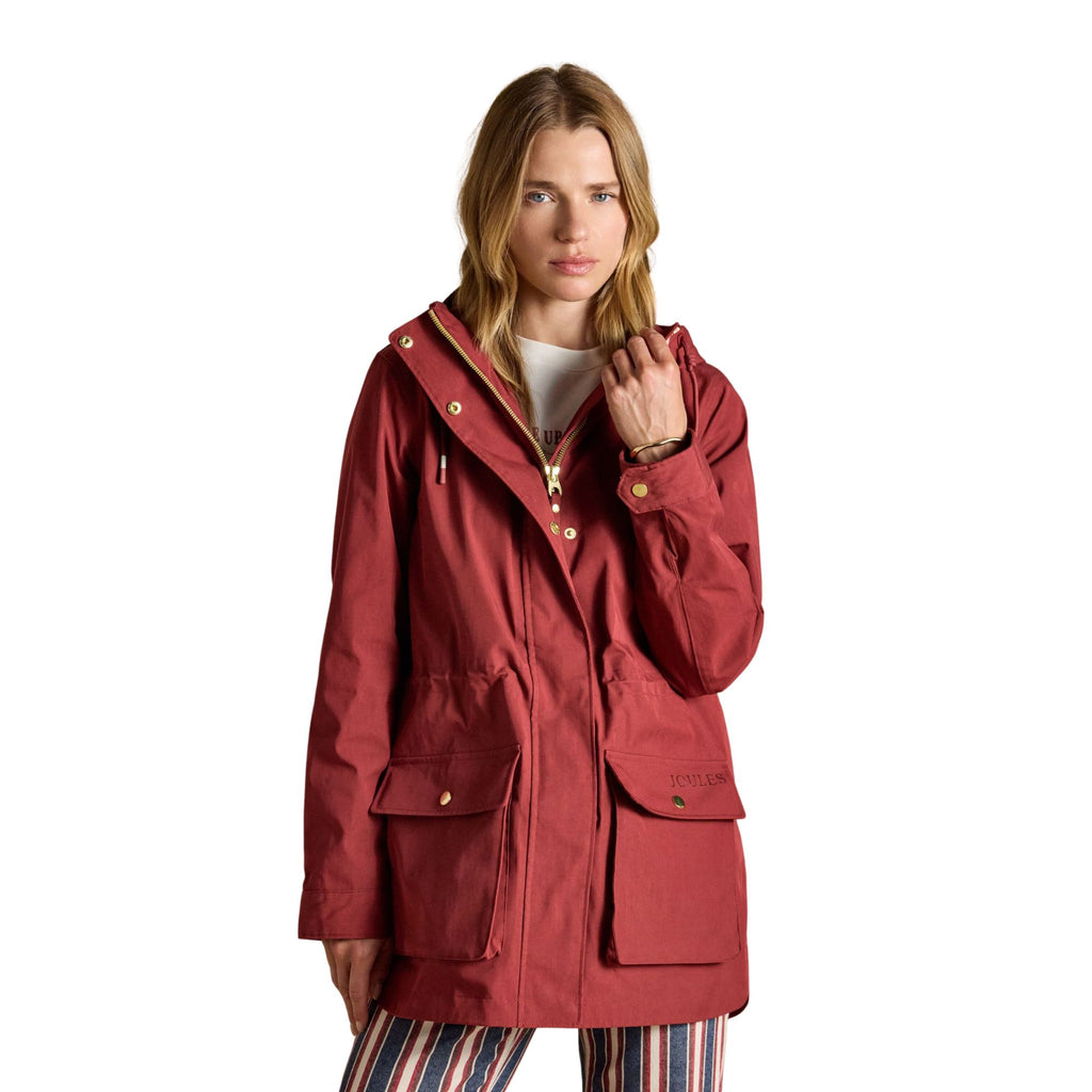 Joules Womens Portwell Coat - Rust