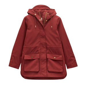 Joules Womens Portwell Coat - Rust