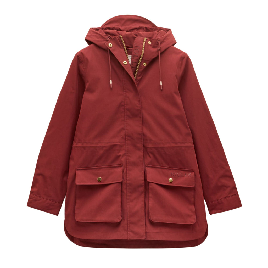 Joules Womens Portwell Coat - Rust