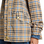 Joules Womens Everdry Coat - Tan Check