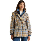 Joules Womens Everdry Coat - Tan Check