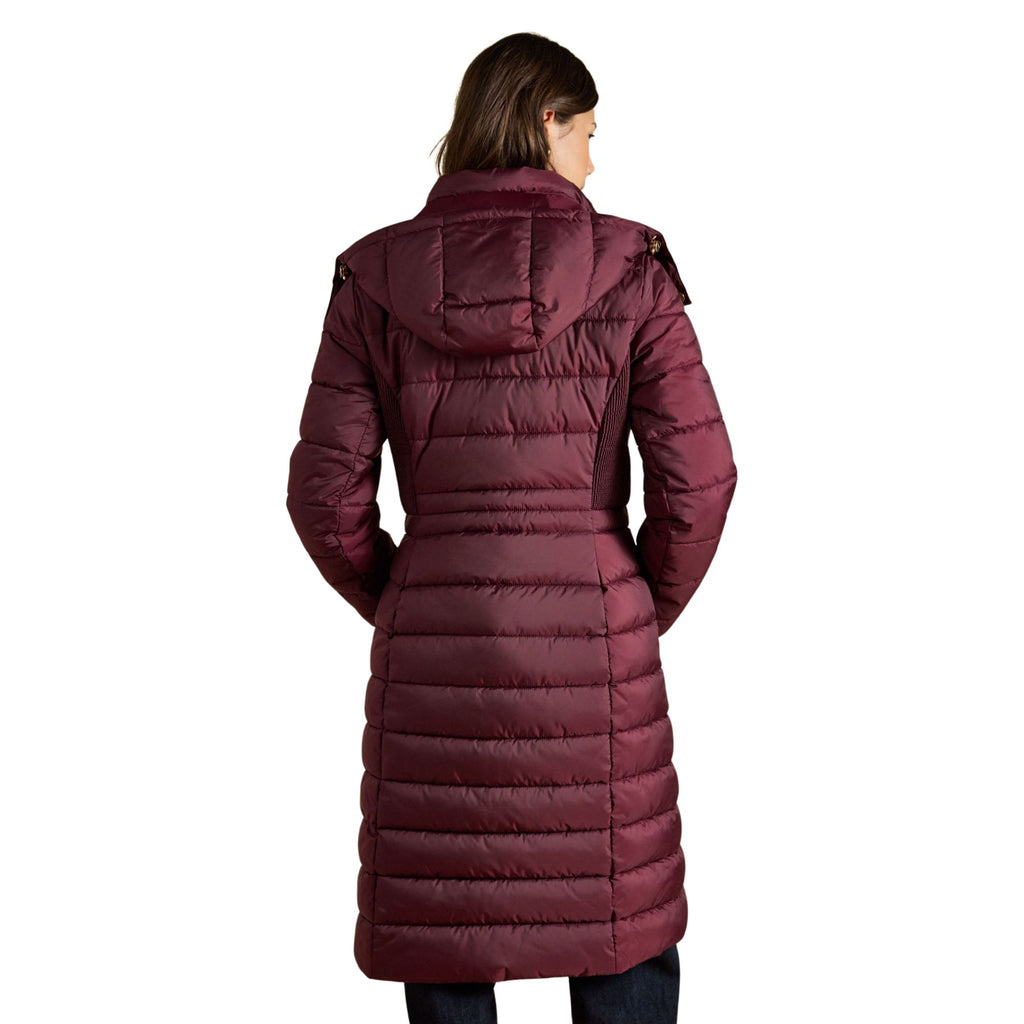 Joules Womens Windborough Coat - Rust Brown