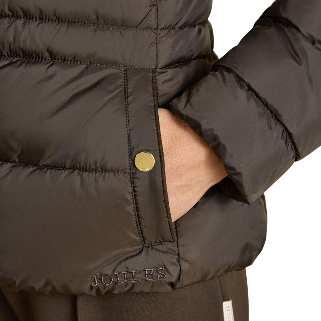 Joules Womens Paddock Coat - Brown