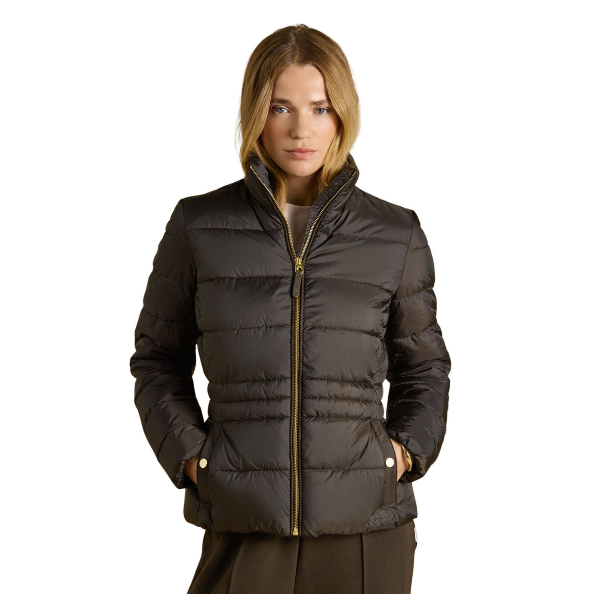 Joules Womens Paddock Coat - Brown