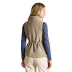 Joules Womens Heritage Gilet - Mink Brown