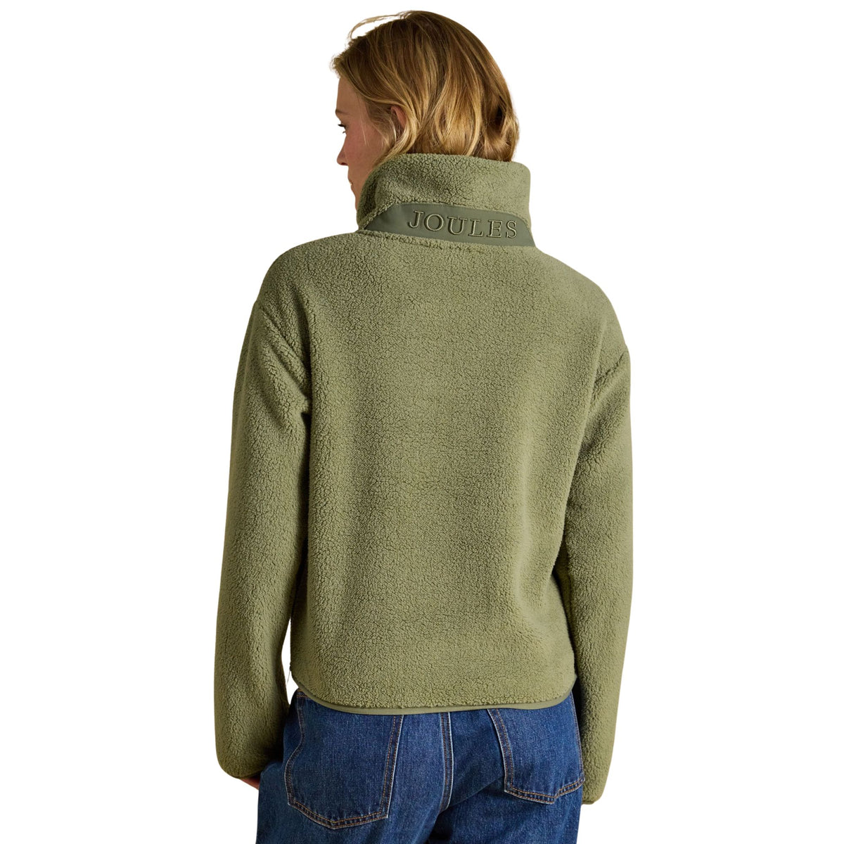 Joules Womens Short Tilly Fleece - Olive Green