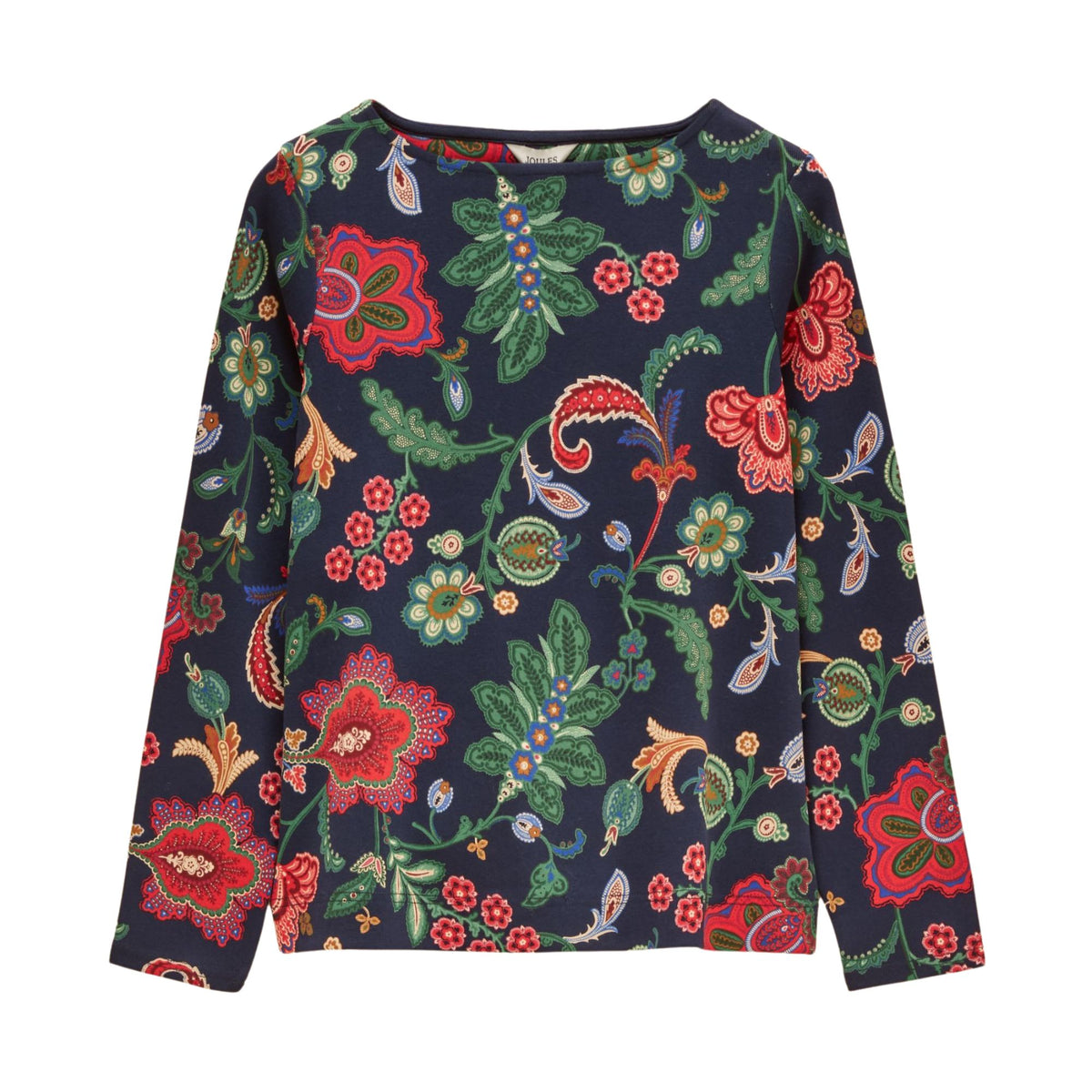 Joules Womens Printed Harbour T-Shirt - Navy Floral