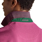 Joules Mens Woody Polo Shirt - Berry Red
