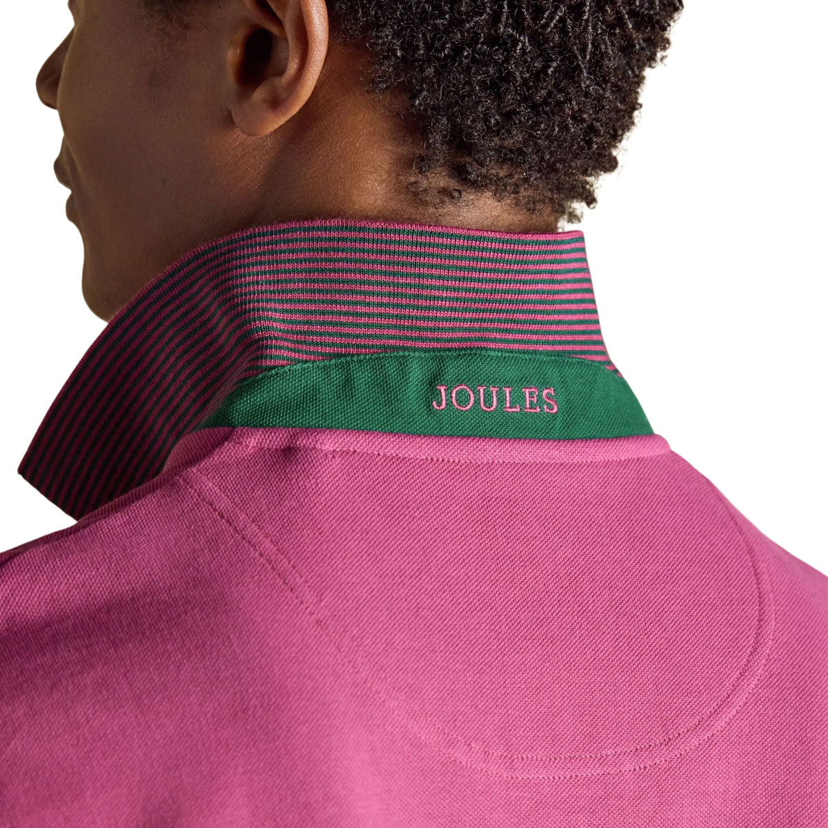 Joules Mens Woody Polo Shirt - Berry Red
