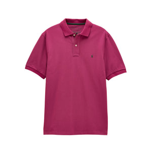 Joules Mens Woody Polo Shirt - Berry Red