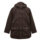 Joules Womens Portwell Coat - Chocolate Brown