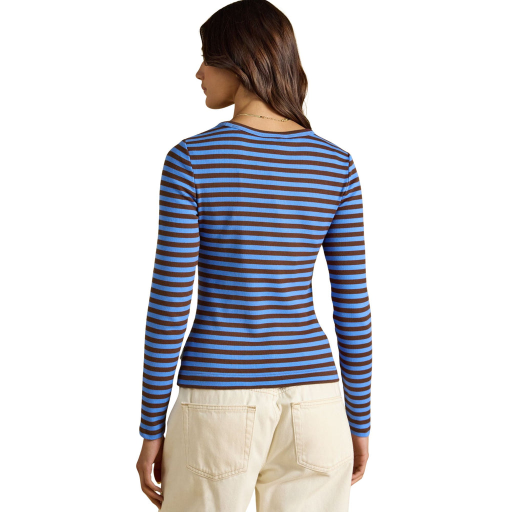 Joules Womens Sophie T-Shirt - Blue/Brown