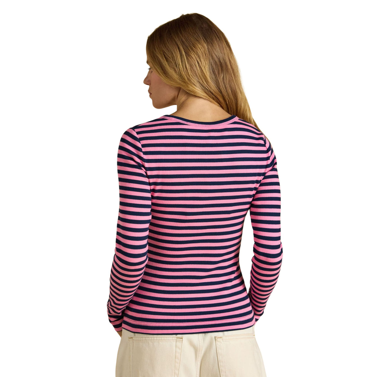 Joules Womens Sophie T-Shirt - Navy/Pink