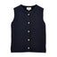 Joules Womens Holly Button Tank Tank Top - Navy