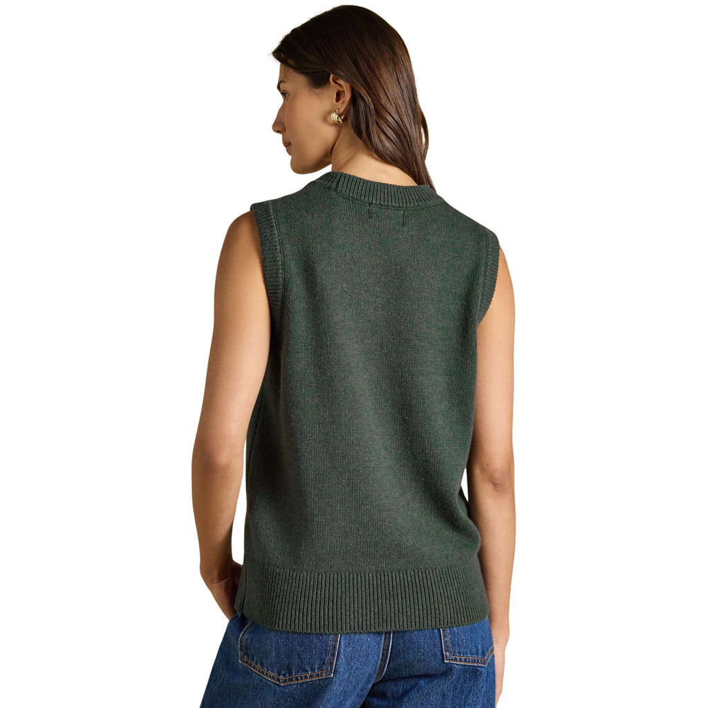 Joules Womens Jonty Tank Top - Green