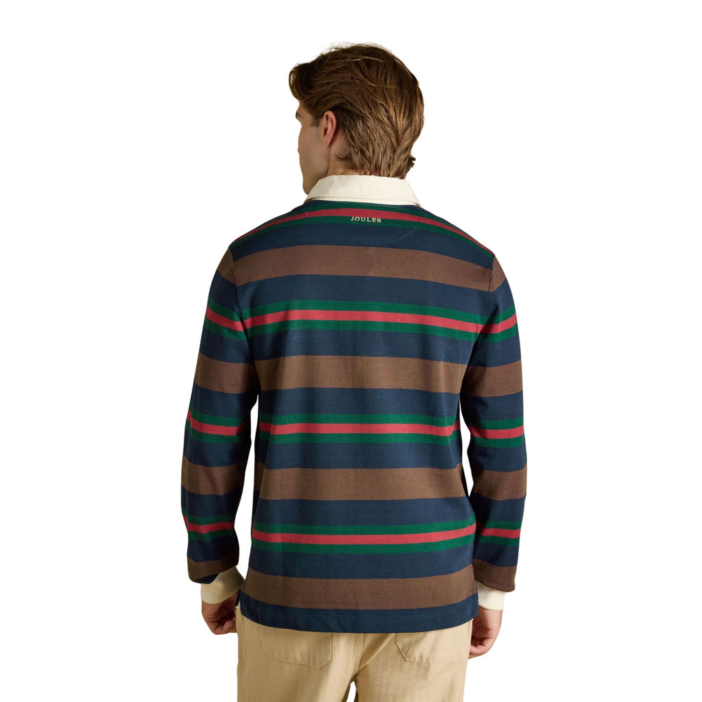 Joules Mens Rugby Club L/S Rugby Shirt - Multi
