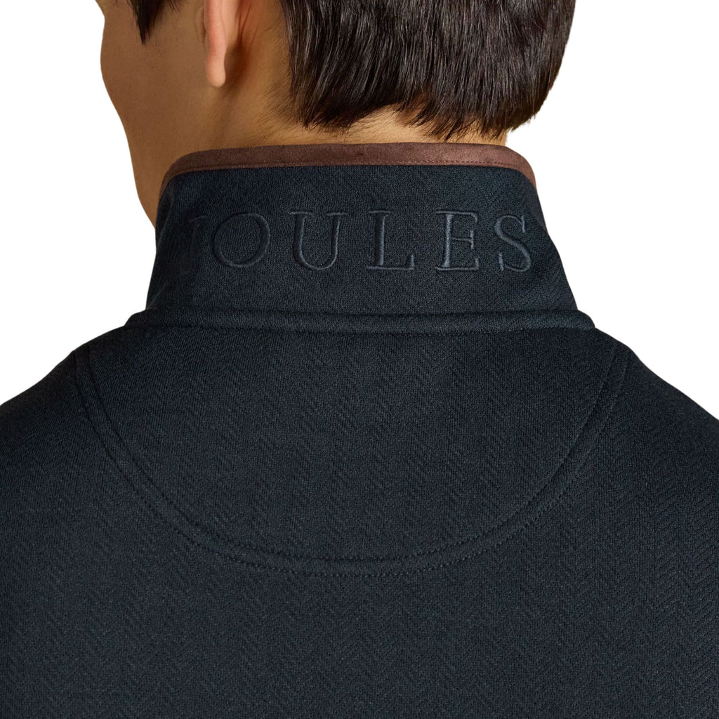 Joules Mens Heritage Sweat 1/4 Zip Sweat Top - Navy