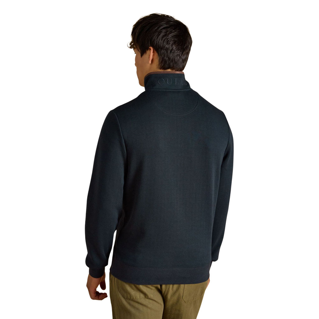 Joules Mens Heritage Sweat 1/4 Zip Sweat Top - Navy