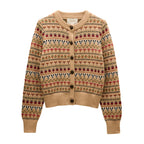 Joules Womens Woodland Cardigan - Oatmeal