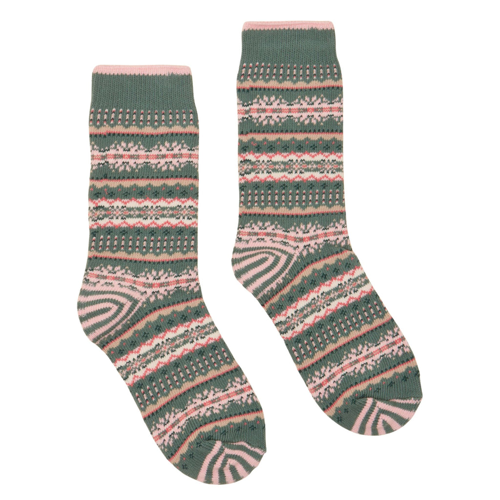 Joules Womens Lucille Socks - Khaki Green