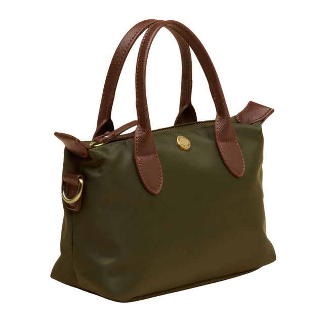 Joules Womens  Edie Crossbody Bag - Khaki Green Hover Image