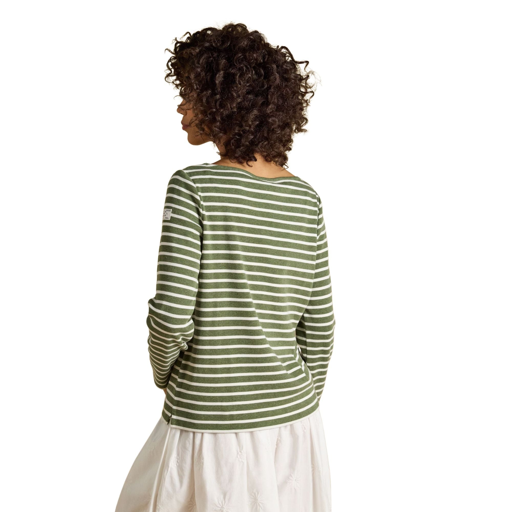 Joules Womens Harbour T-Shirt - Khaki Marl