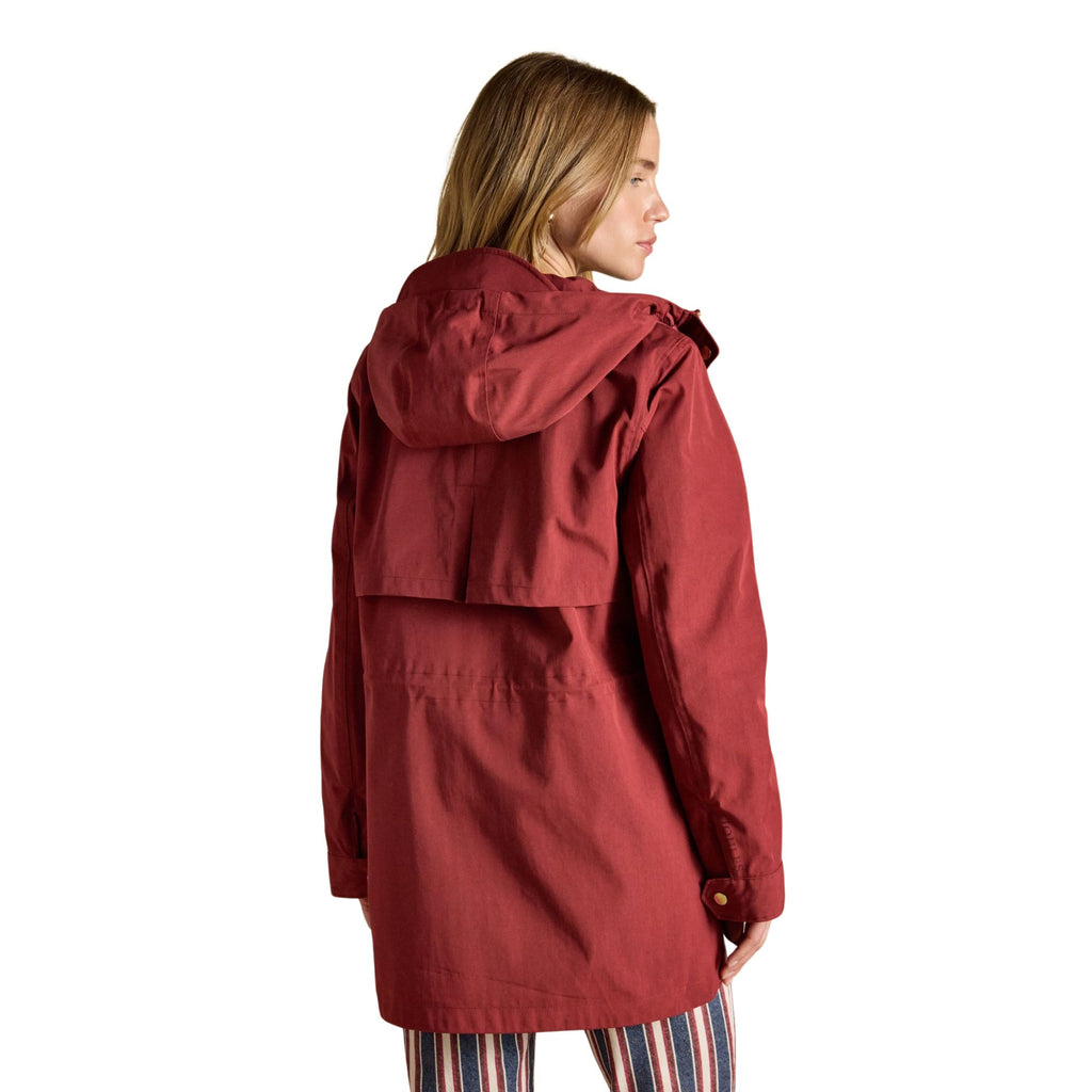 Joules Womens Portwell Coat - Rust