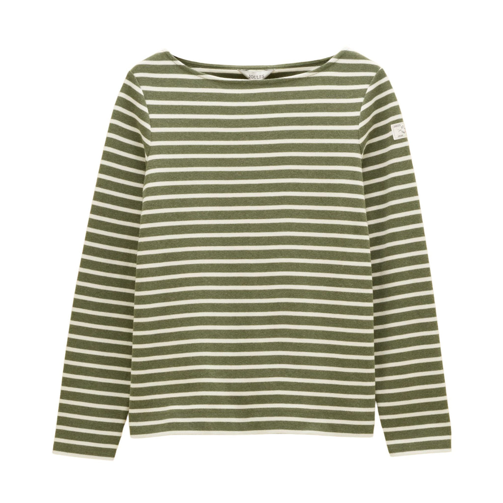 Joules Womens Harbour T-Shirt - Khaki Marl